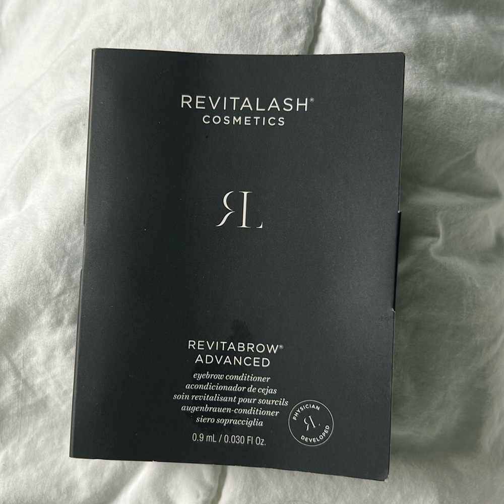 Revitalash cosmetics revitabrow advanced sample